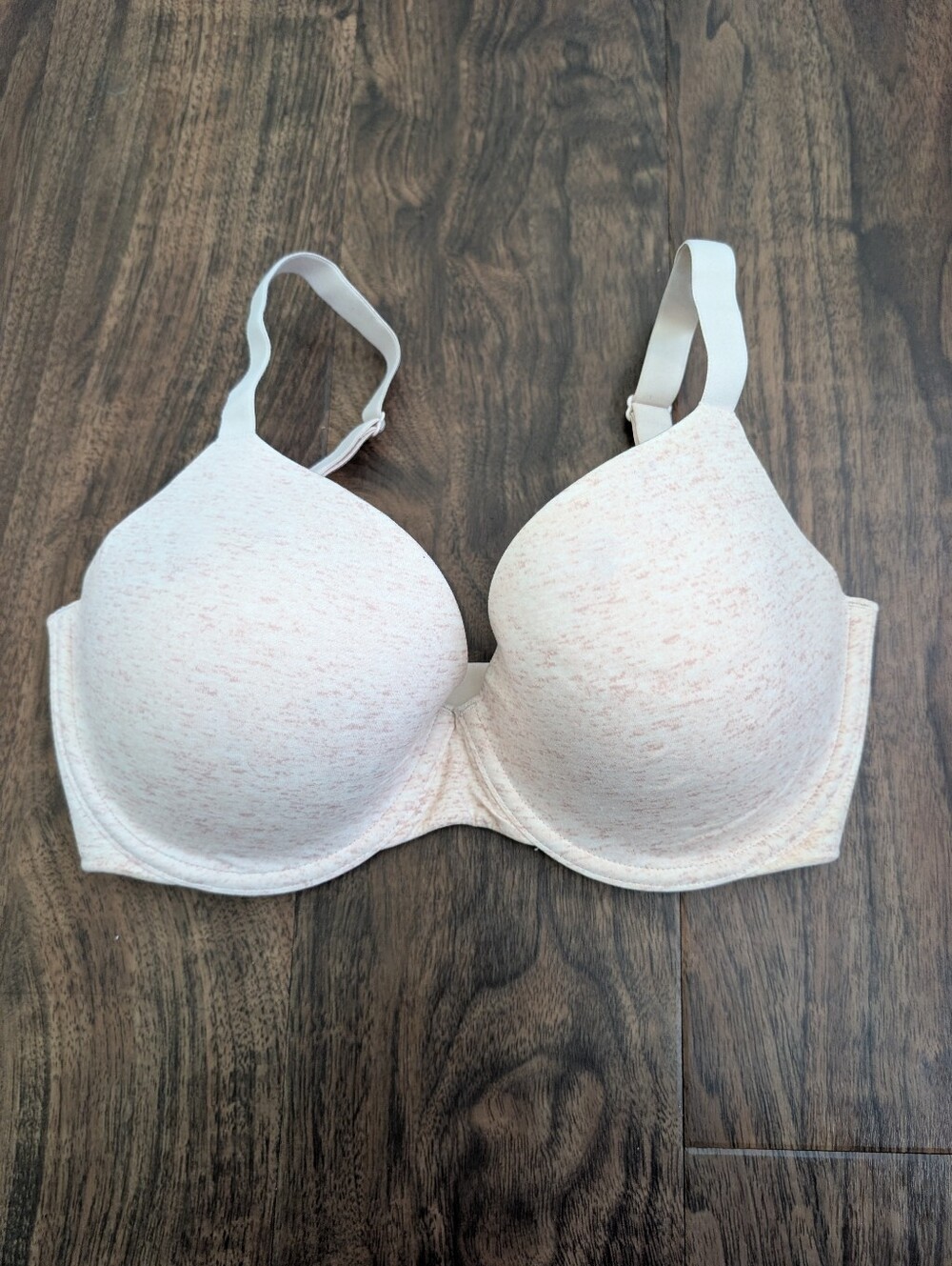 Soma 32DDD Light Pink Heathered Molded Cup Bra Women's Embliss Full Coverage